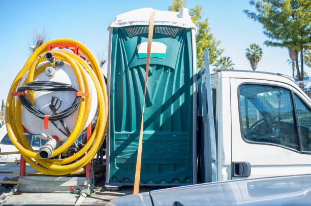 Porta potty delivery and setup in Shoreview, MN